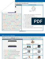 y Sustantivo en o Sobre Su Rutina Personal Diaria.: Daily Routine