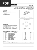 2SD1391 STMicroelectronics Datasheet