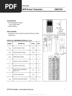 2SD1391 Shenzhen SPTECH Microelectronics Co LTD Datasheet