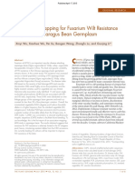 Association Mapping For Fusarium Wilt Resistance in Chinese Asparagus Bean Germplasm