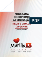 Marília Apresenta Programa de Governo