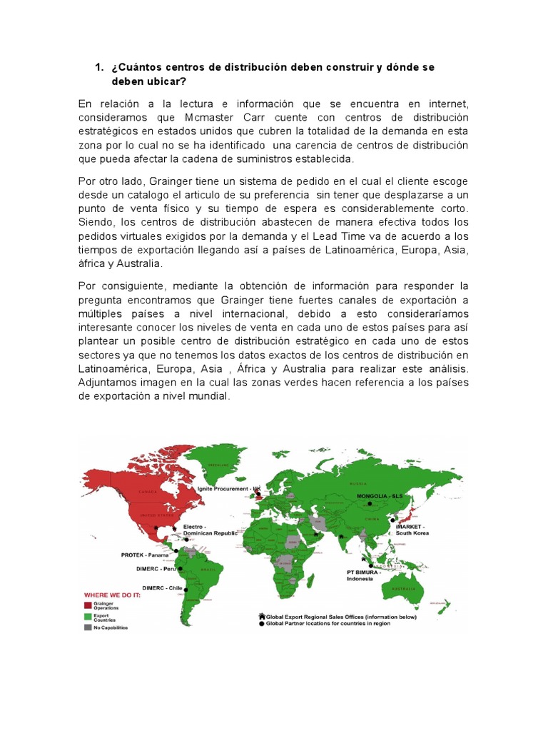 Taller Gestion de La Cadena de Abastecimientos | PDF | Inventario ...