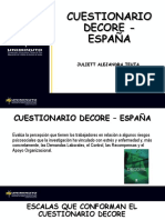 Cuestionario Decore-España Diapostvas