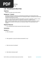 Lab - Visualizing The Black Hats: Objectives