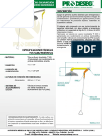 Ducha Torrencial Galvanizada o en Acero Inox