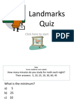 Landmarks Quiz: Click Here To Start