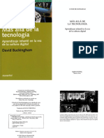 Buckingham David - 2008 - Alfabetización en Medios Digitales PDF