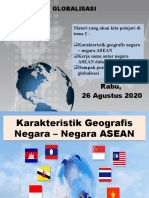 Karakteristik Geografis Negara - Negara ASEAN