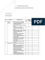 INSTRUMEN IDENTIFIKASI