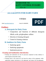 Detergents For Dairy Farm