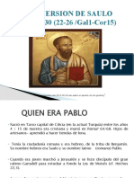 Conversion S  Pablo