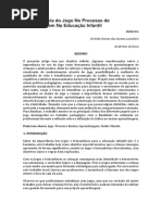 A Importância do Jogo No Processo de