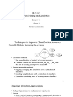 SE-6104 Data Mining and Analytics: Lecture # 13 Advance Classification