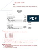 The Master Budget Illustration PDF