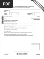 University of Cambridge International Examinations International General Certificate of Secondary Education