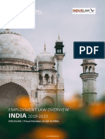 India: Employment Law Overview 2019-2020