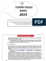 Student Rules & Regulations 2019 PDF