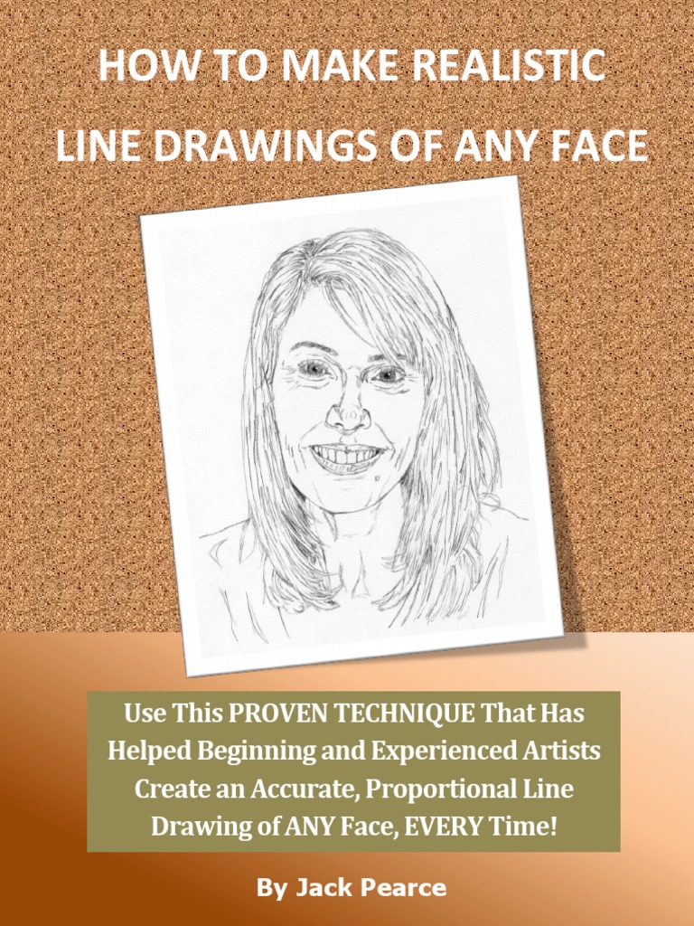 How To Make Realistic Line Drawings of Any Face PDF | PDF