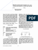 Steady State Performance and Dynamic Stability of A Self Excited IG Feeding and IM PDF