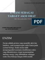 ENZIM SEBAGAI TARGET AKSI OBAT