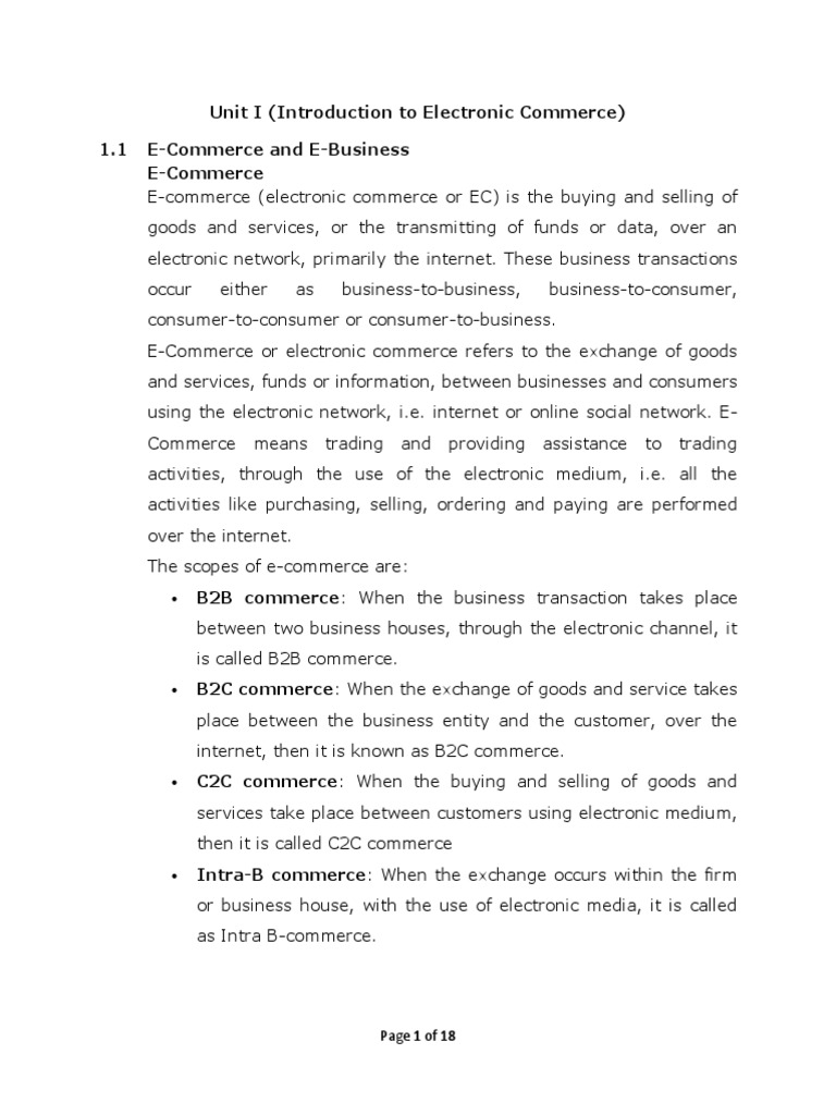 Chapter 1 PDF Electronic Business E Commerce