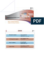Paper 3: Strategic Management Module: 28, Strategic Evaluation