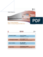 Paper 3: Strategic Management Module: 37, Strategic Management in Public Sector