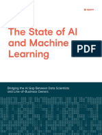 The State of AI and Machine Learning