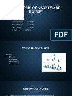 "Anatomy of A Software House": Group Members