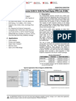 Ds90Cf3X6 3.3-V Lvds Receiver 24-Bit or 18-Bit Flat Panel Display (FPD) Link, 85 MHZ