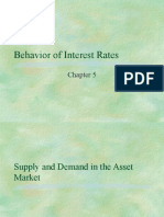 Behavior of Interest Rates