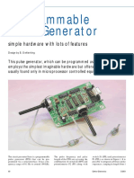 Programmable Pulse Generator