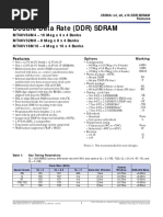 Double Data Rate (DDR) SDRAM