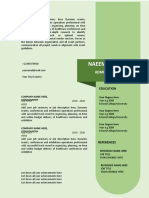 Template 3 - Resume CV by PowerPoint Crafts