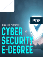 CyberSecurity E-Degree (Basic To Advance)