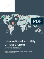 Researcher Mobility Report Review Literature PDF