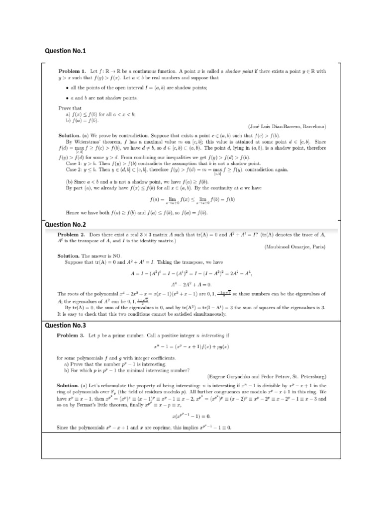 Matrix Rank with Zero Diagonal | PDF