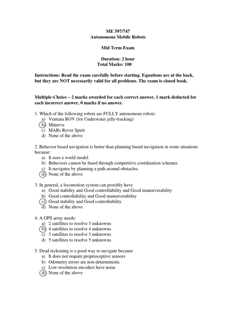 ExamSolution (3a) PDF | PDF | Applied Mathematics | Teaching Mathematics