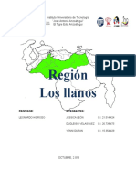 Región de los Llanos