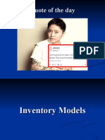 Inventory Models-FESALBON