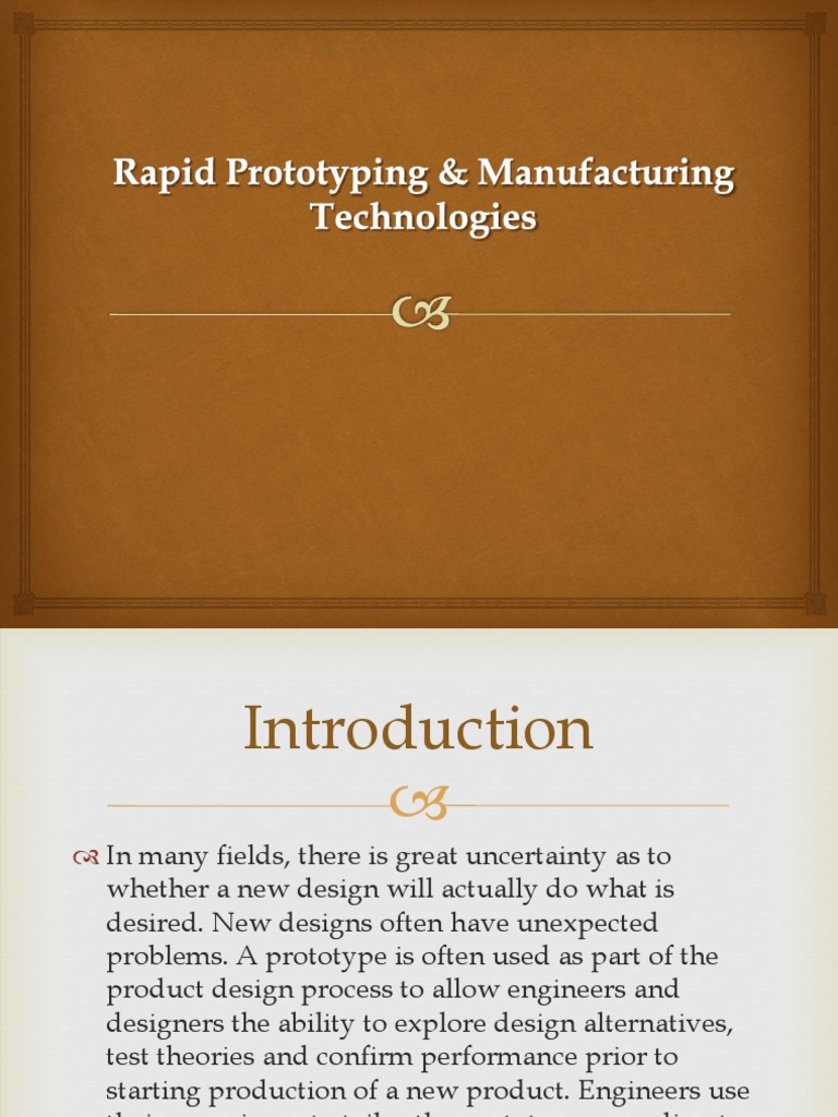 Rapidprototyping 170316110503 PDF | PDF | 3 D Printing | Business Process