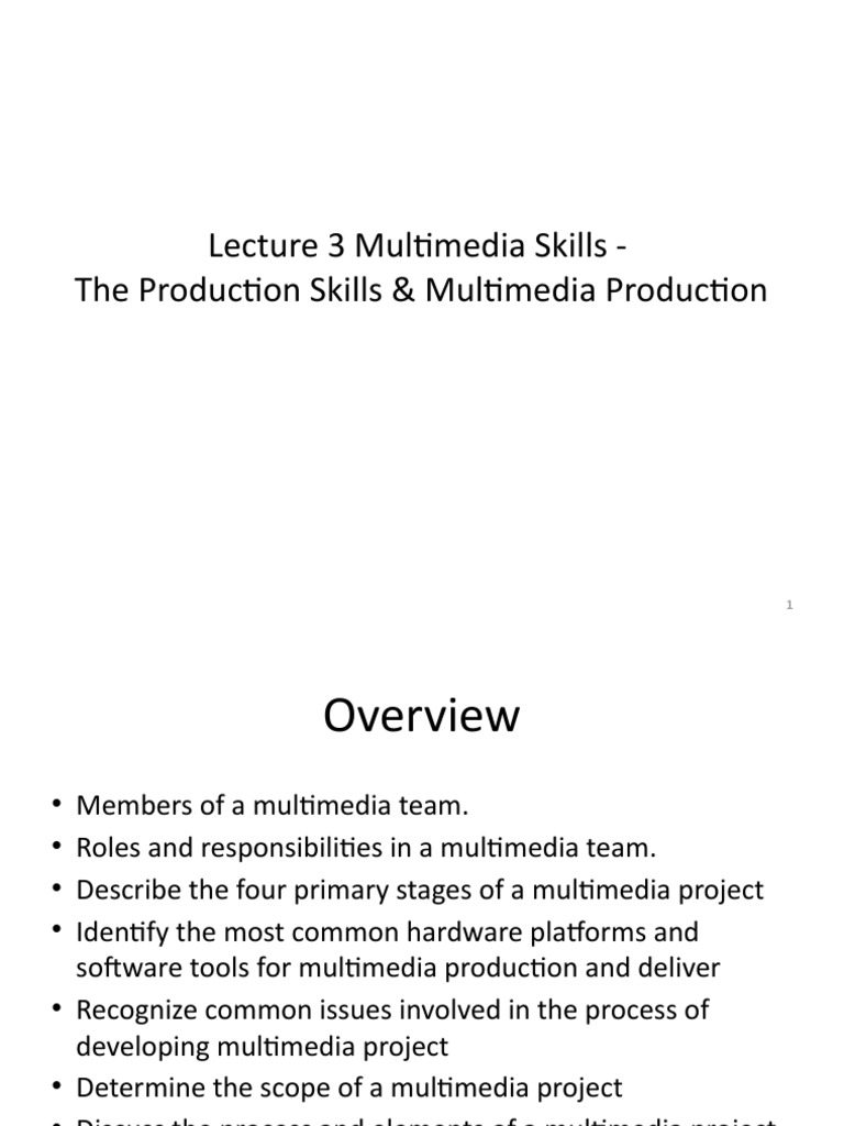 Lecture 3 | PDF