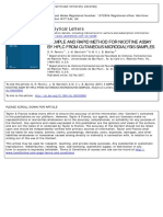 A Simple and Rapid Method For Nicotine Assay by HPLC