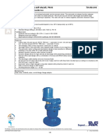 Avk Combination Air Valve, Pn16 701/60-010: For Water, Ductile Iron/ductile Iron