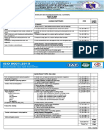 Budget of Work G9 Cookery First Quarter