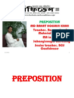 Class Lecture Preposition Date-9 July2020