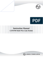 Instruction Manual: LX70/700 Multi-Wire Link Module