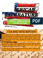 English & American Lit: Course Outline & Description