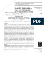 Applying Gemba-Kaizeninamultinationalfoodcompanyaprocessinnovationframework PDF