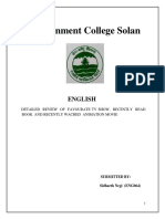 Sidharth Negi English Assignment PDF